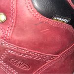 Keen Waterproof Hiking Boots Women’s Size 10 Burgundy Leather NWOB Photo 4