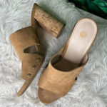 Dress Barn  casual summer / spring casual style chunky heels size 7.5 Photo 0