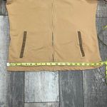 Ralph Lauren Lauren  Tan Zipper Hoodie Size Medium Photo 13