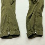 Nili Lotan Cropped Military Jogger Pant Womens Size 2 Green Zipper Pockets Photo 7