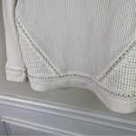 Saylor  Revolve‎ white Kellie cut out sweater size small Photo 2