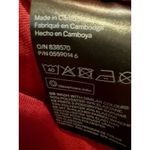 H&M Divided Women's Size 4 Dark Red Velvet Fit-and-Flare Dress Photo 7