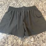 Apana  Women's Dark Green Cargo Shorts Photo 2