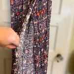 Jaase Magenta Mornings Women’s Size Small Floral Jumpsuit •Leg Slits Relaxed Fit Photo 10