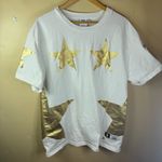 Good American  Goodies Super Star Oversized Tee Shirt Dress Size Small‎ Grunge Photo 0