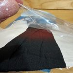 Vintage Burlington Sheer Legacy Medium Black N53 Thigh Highs Photo 7