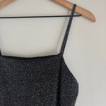 Miss Selfridge  Sparkle Glitter Sleeveless Pleated Mini Dress Size 8 Photo 4