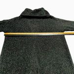 C women’s size XL black and metallic silver sweater, turtle neck, soft pull over Photo 9