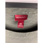 Merona  Womens XS Olive Green Sleeveless Shift Dress 100% Cotton Photo 3