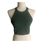 Aerie NWT--GREEN RIBBED TANK TOP-SIZE LARGE Has stretch, brand new with tags. Measurements: Bust: armpit to armpit 16-20 inches  Length: shoulder seam to bottom 14.5 inches  Photo 0