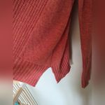 Anthropologie Moth Fireside Marled Pink Coral Oversized Small Photo 5