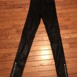Faith Connexion Metallic Lamb Leggings sz2 Size 2 Photo 1