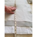 Cali Be Women's Layered Oversized Sweatshirt in Light Grey Stripe Size S Photo 5