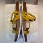Indigo rd. Mustard Yellow Braided Strappy Sandal Womens 9.5 M Photo 2