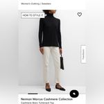 Neiman Marcus  Cashmere Sweater Sz L Photo 5