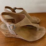 Style & Co Maddysonf Woman’s Cork Wedge Sling Back Sandal Lt Taupe Size 7 / 38 Photo 5