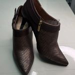 Bandolino  Brown Textured Heeled Boots Photo 0