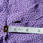 Stradivarius Love for Humanity in Purple Black Polka Dot Belted Skort L NWT Photo 11
