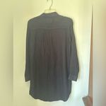 Rails  Bianca plaid button down shirt dress charcoal shadow size small Photo 12