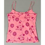 Gap Pink Floral Graphic Shelf-Bra Tank Top Cami Camisole Shirt Size S 🌸 Photo 3