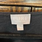 PURE collection lime green yellow Linen laced neck dress sundress coverup beachy Black Size XL Photo 1