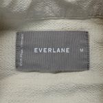 Everlane  Camp Shirt Textured Button Up Short‎ Sleeve Casual Beige Size M Photo 3