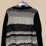 Laura Ashley  long cardigan sz L wool blend winter fall preppy career work church Photo 9