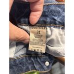 Just USA Women’s Size 31 Blue Denim Slim Leg Stretch Distressed Mid Rise Jeans Photo 2