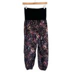 Lululemon  Om Pant Floral Sport Black Multi Sz S Photo 2