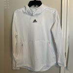 Adidas  White Track Jackets Women Size Medium Photo 5