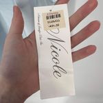 NWT Vintage Nicole Women's Satin‎ Long Sleeve Maxi Nightgown Light Blue Medium Photo 5