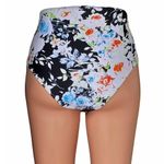 2 Piece Flower Bikini Floral Swimsuit Summer Bathing Suit ~ Womens Size LARGE Photo 4