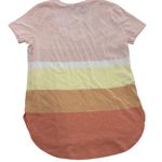 Tommy Bahama  Shirt Womens XS Striped Crewneck Casual‎ Tee Curved Hem Cotton Photo 1