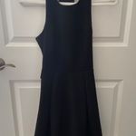 Lulus Black  Skater Mini Dress with Cutouts Photo 1