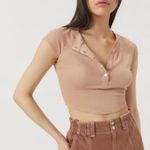 Urban Outfitters  | Reina Henley Top Photo 0
