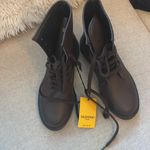 Valentino by Mario Valentino Marti Lace Boots Brown Size 7 Photo 2