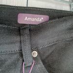 Gloria Vanderbilt  Amanda Supreme Stretch Women's Black Jeans NWT Photo 7