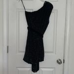 RETROFETE Ella Sequin‎ Mini Belted Dress in Black Night Out sz Small NWOT Photo 6