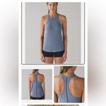 Lululemon Simply Bare tank top! Beautiful blue/Gray. Size 8! Slim fit. Photo 1