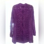 Hand Knitted C. IE Internationale Express Oversized Cable Photo 2