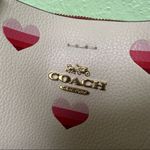 Coach NWT Mollie Bucket Bag 22 With Stripe Heart Print CA249 $450 Photo 4