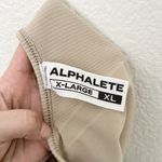 Alphalete [] Tan Linen Seamless Stratus Crop Tank Top Crew Neck Workout Size XL Photo 9