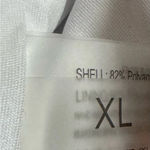 Green And White Plunge Colorblock One Piece XL Women’s Swimsuit (New) Photo 9