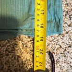 American Eagle  Sage‎ Green Ribbed Henley Short Sleeve T-Shirt Medium Photo 3