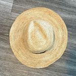 J.Crew NWT  Wide Brim Foldable Raffia Straw Hat Size S-M Photo 3