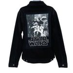 Disney NEW Star Wars Our Universe Parks Denim Jean Jacket Coat Unisex Black Photo 0