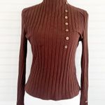 SheIn Mock neck long sleeve ribbed top Size XL 12 Photo 0