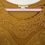 Ultra Pink  Mustard Lace Blouse Photo 5