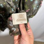 Decree Olive Green Floral Ruffle Lace Fairy Grunge Cami Racerback Tank Top Cottage L Photo 3