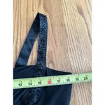 Jones Wear  Embellished Beaded Chiffon Midi Dress Pleated Bust EmpireWaist Flirty Photo 8